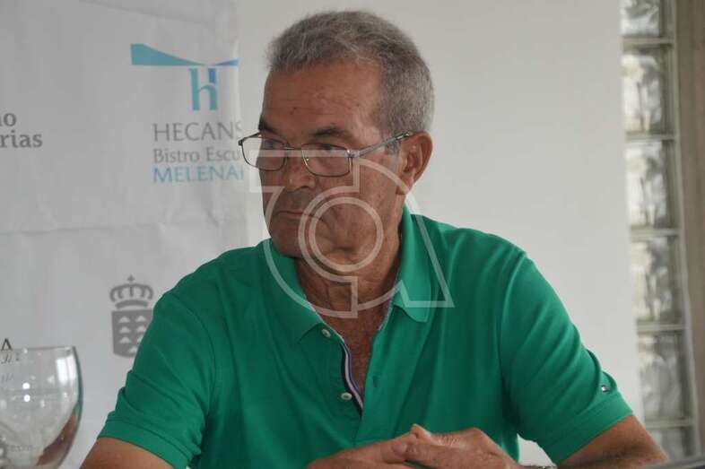 El pregonero Juan Manuel Ortega (Foto TA)